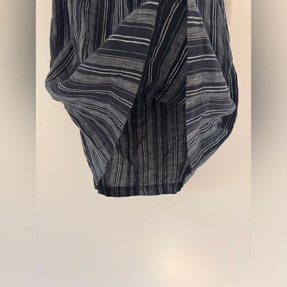 Ellen Tracy LINEN BLEND PAPERBAG WAIST SKIRT - Picture 8 of 8